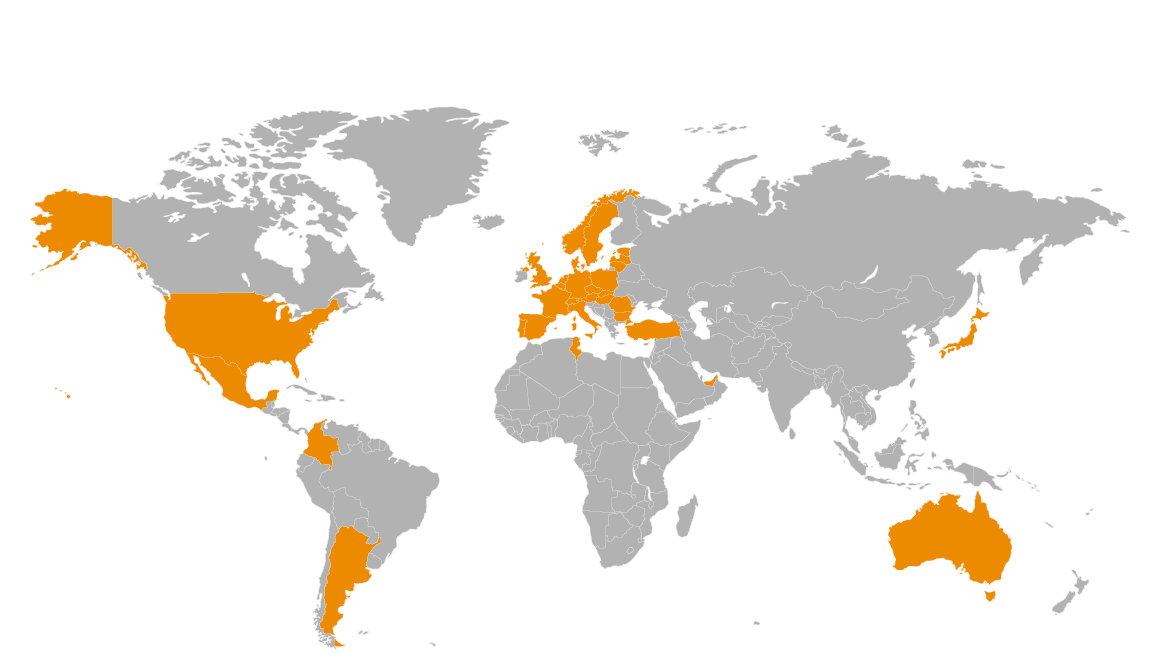 Hamelin Group worldwide presence